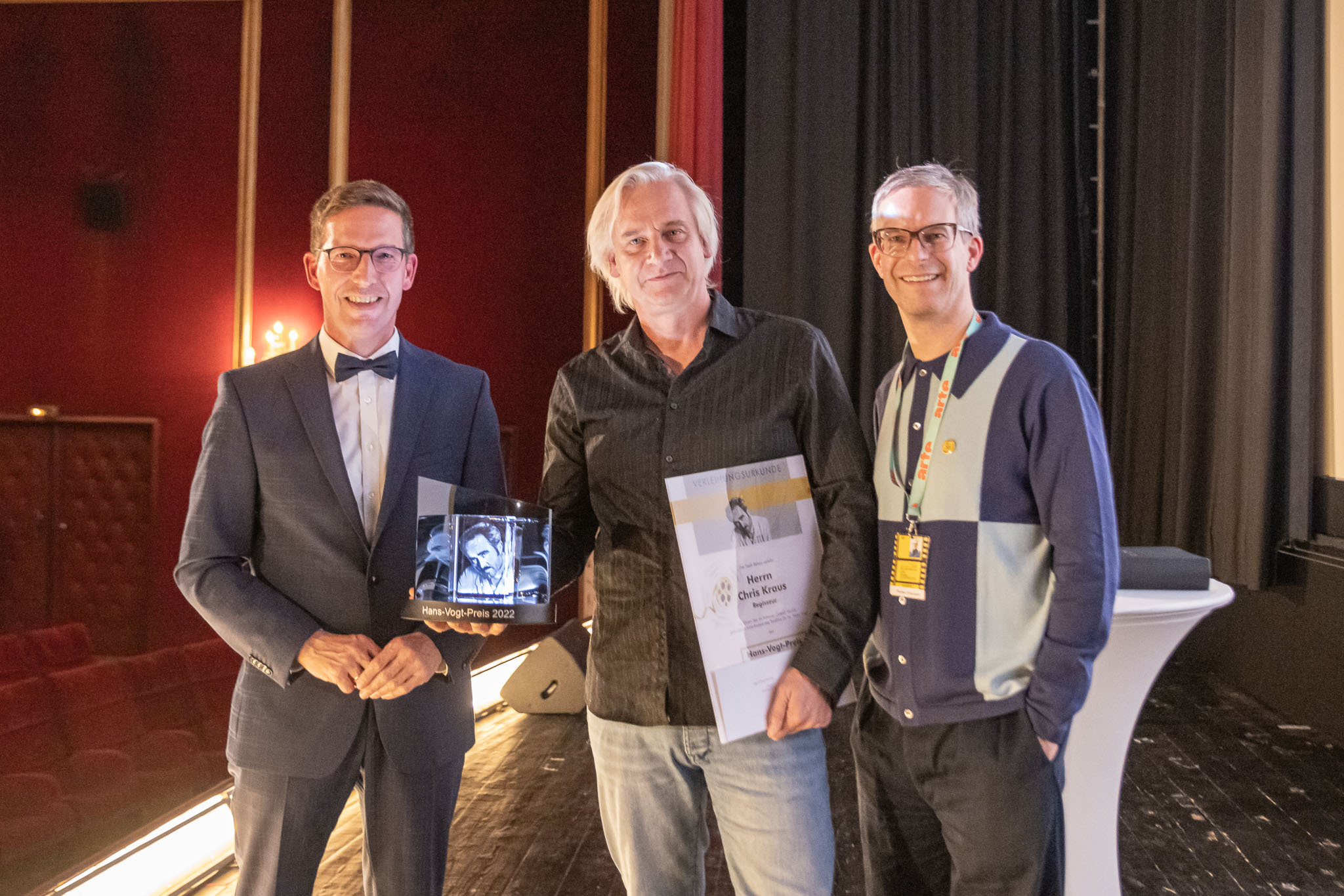Der Hans-Vogt-Filmpreis 2022 geht an Chris Kraus.
