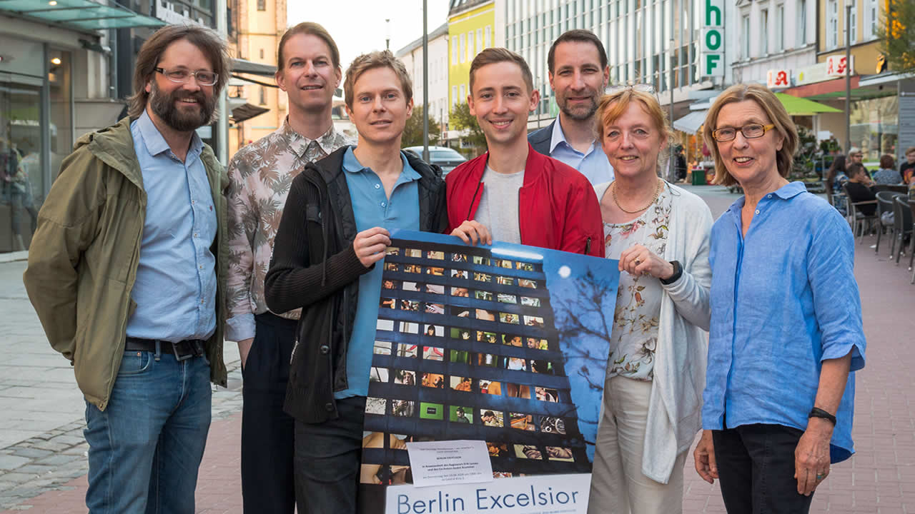 HoF Filmtage Rendezvous – BERLIN EXCELSIOR mit Erik Lemke (Regie) und André Krummel (Kameramann)