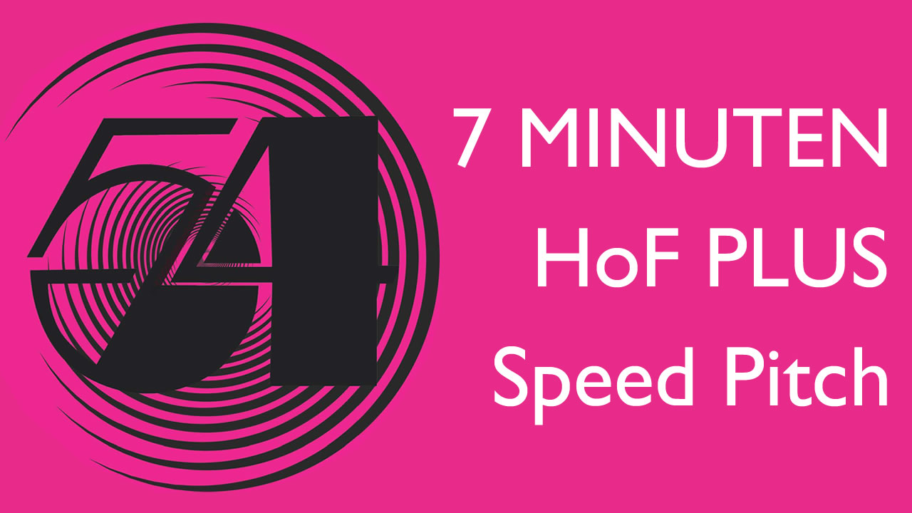 7 MINUTEN – der HoF PLUS Speed Pitch 2020