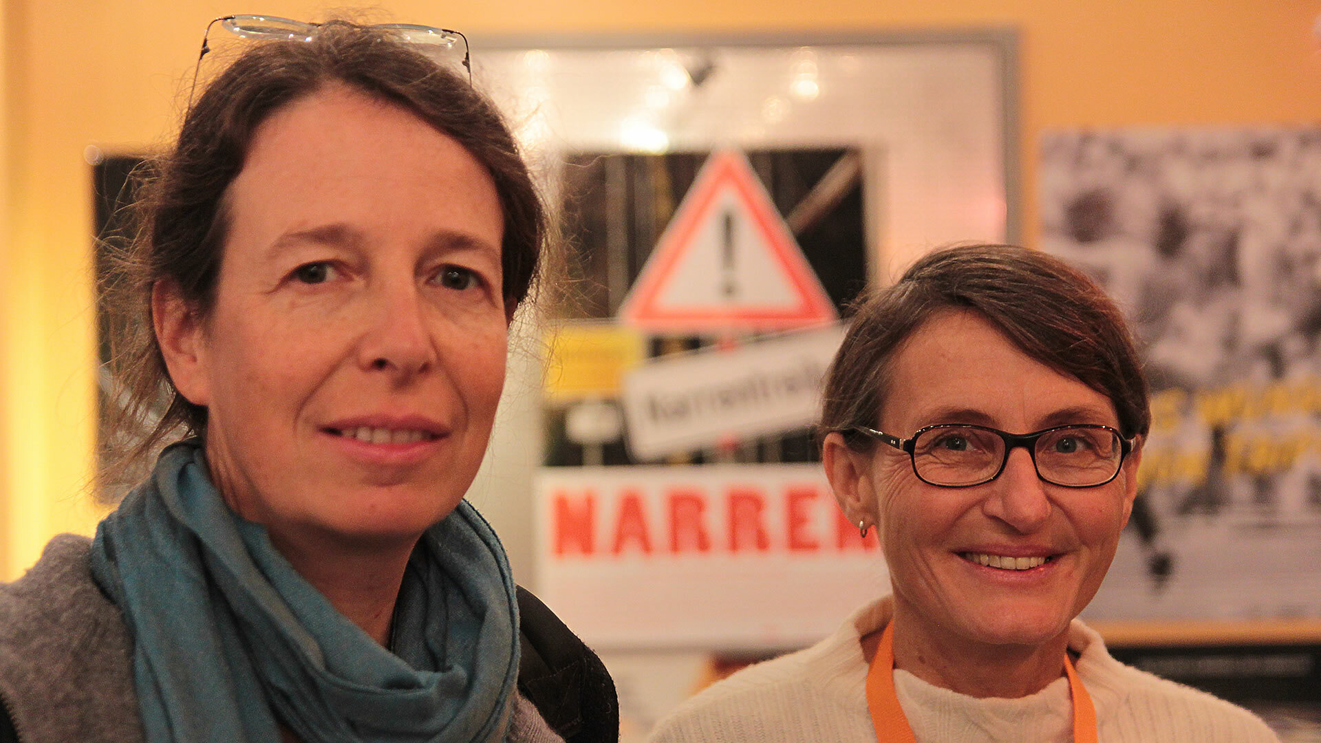 HoF 2019: Wiltrud Baier and Sigrun Köhler are presenting NARREN.