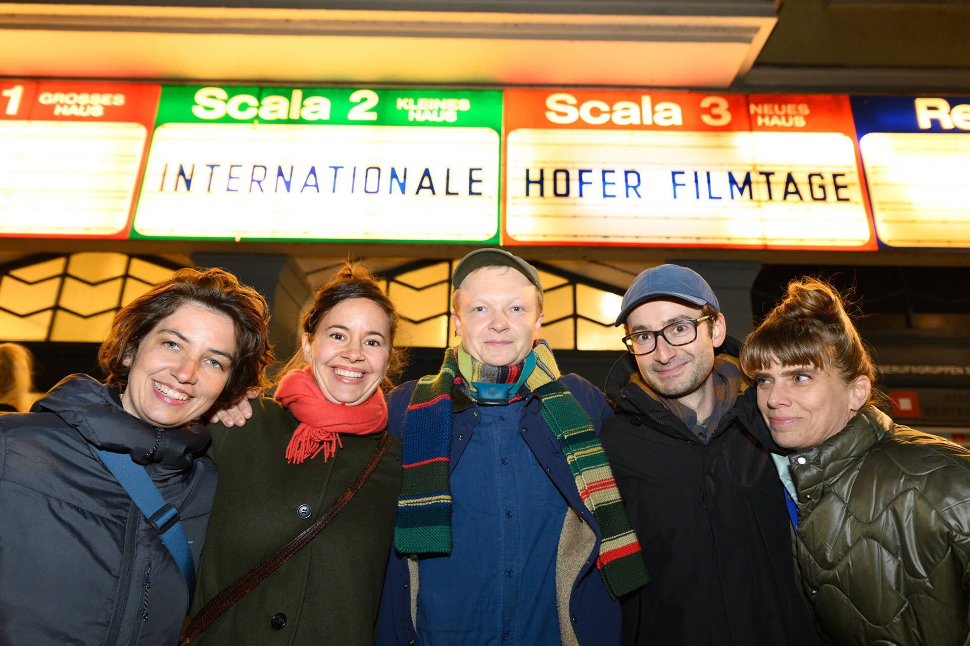 Das Team von LEUTNANT GUSTL bei den 55. Internationalen Hofer Filmtagen