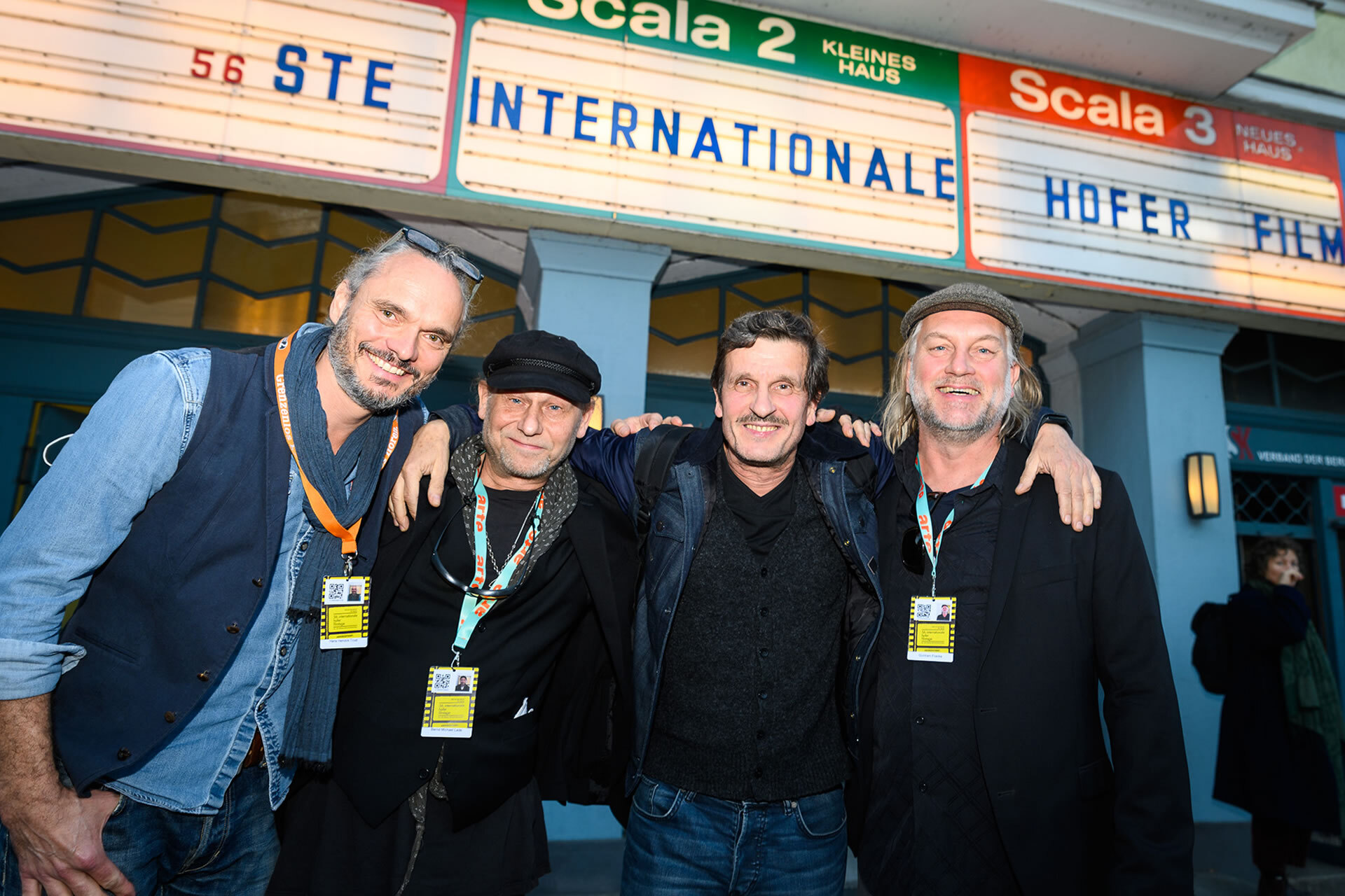 The team of THE WITNESS at the 56th Hof International Film Festival