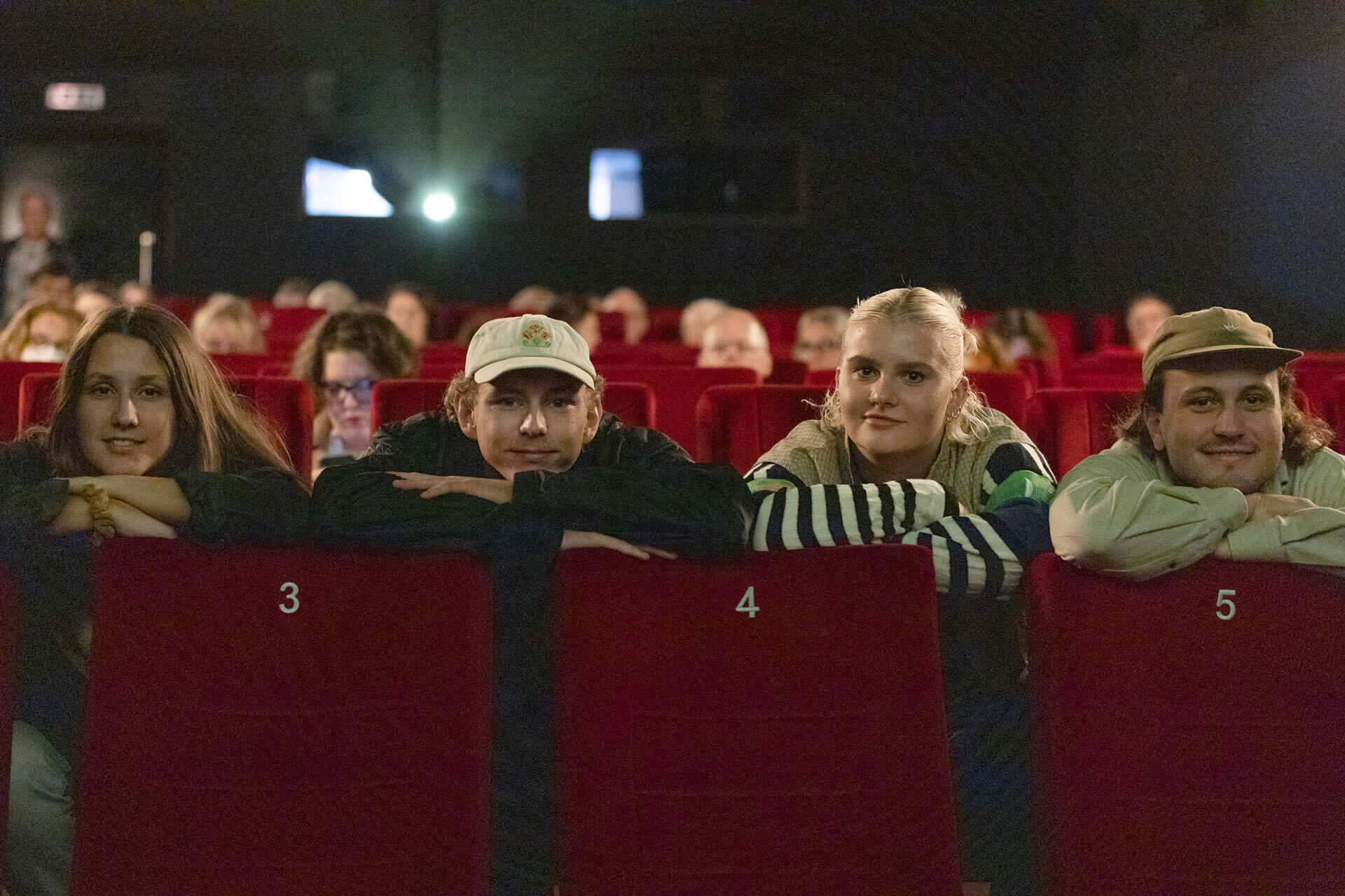 Das Team von STILLE WASSER bei den 56. Internationalen Hofer Filmtagen 2022