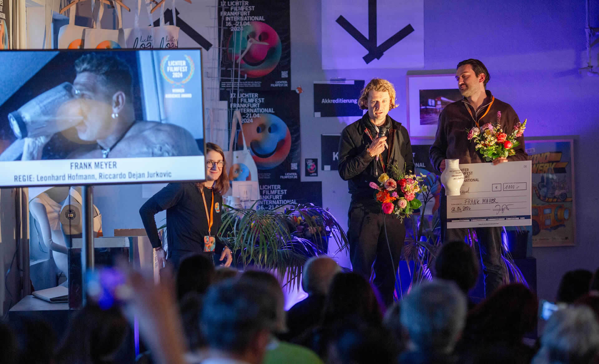 Publikumspreis beim Lichter Filmfest Frankfurt für FRANK MEYER von Leonhard Hofmann und Riccardo Dejan Jurkovic