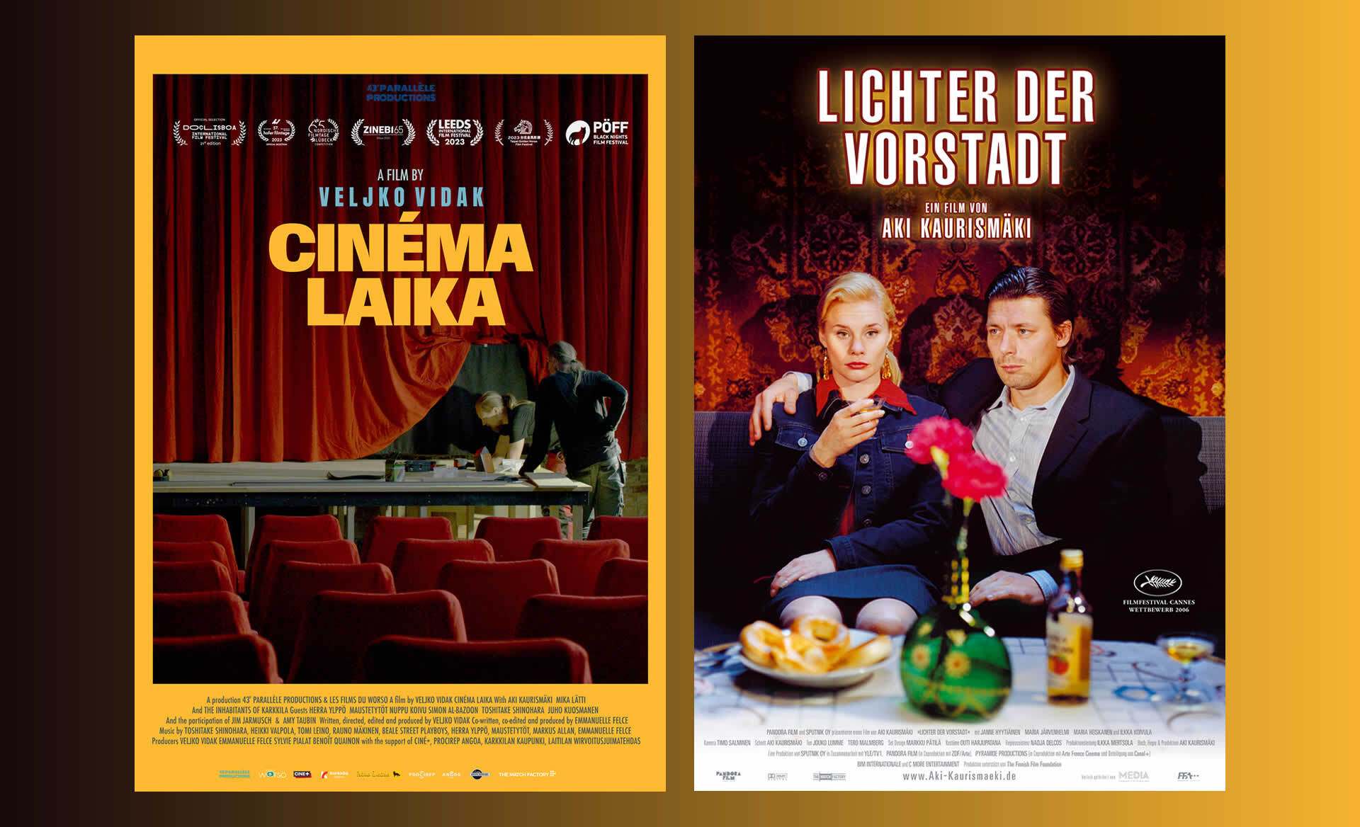 CINÉMA LAIKA and LIGHTS IN THE DUSK