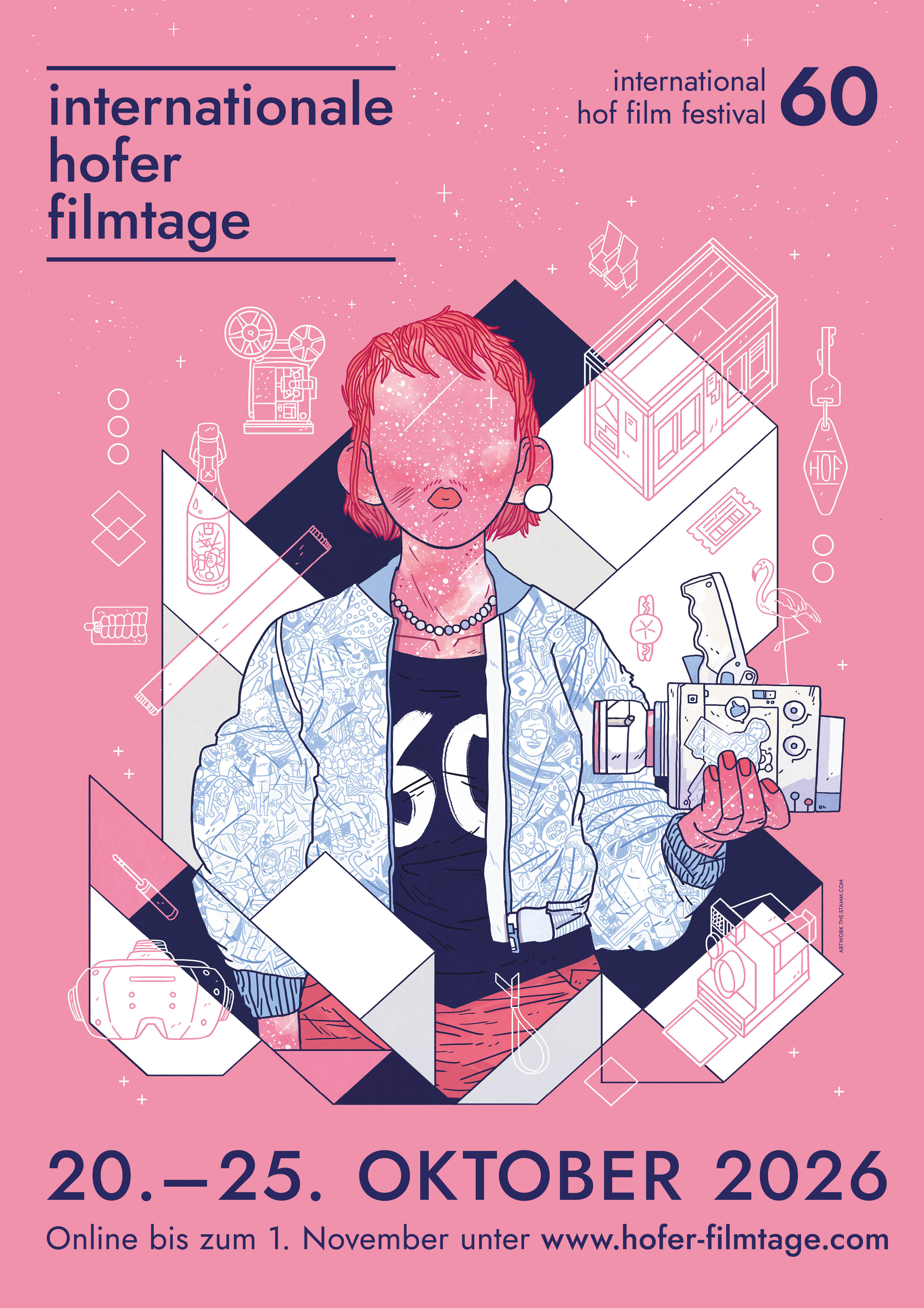 Internationale Hofer Filmtage 60 Plakat