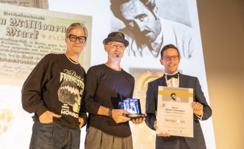 Der Hans-Vogt-Filmpreis 2023 geht an Günter Schwaiger.