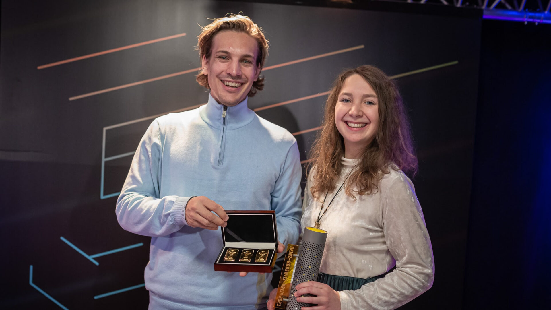Hofer Goldpreis 2021: Alisa Kolosova und Lukas Röder