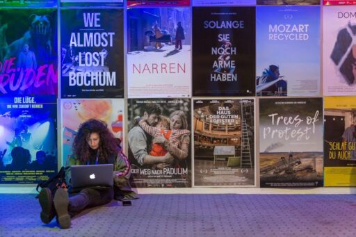 Zwischen all den Filmen auch mal kurz die Mails checken