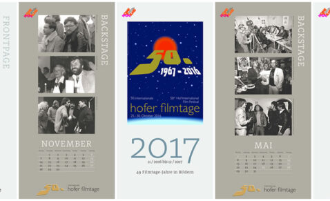 Jubiläums-Kalender 50. Hofer Filmtage