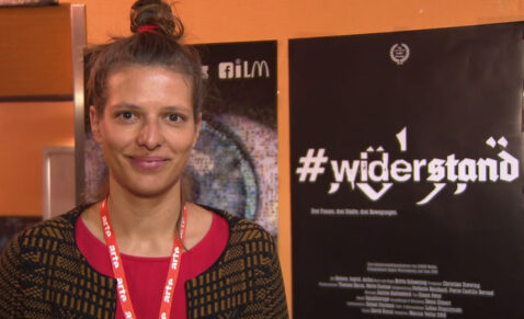 Britta Schoening about her film #WIDERSTAND