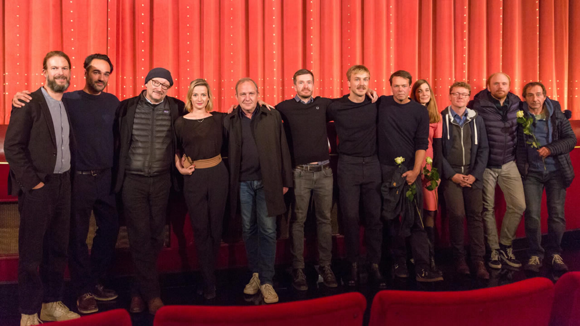 The team of ATLAS at the 52nd Hof International Film Festival