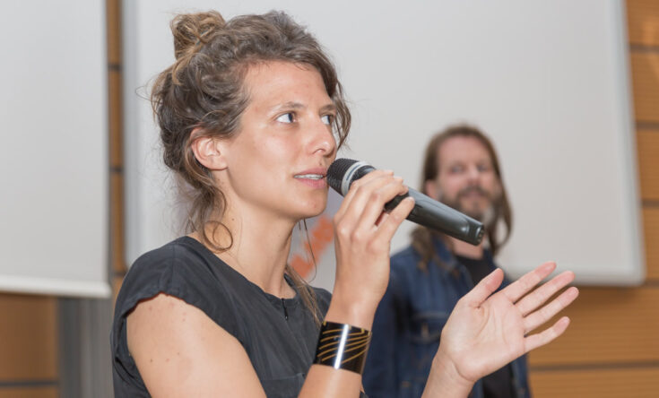 Regisseurin Britta Schoening zeigte #WIDERSTAND bei #oF Next und beim HoF Filmtage Rendezvous