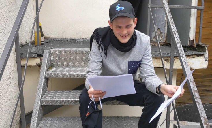 Florian Schmitz liest aus RAUMTEILER / 7 Minuten Pitch