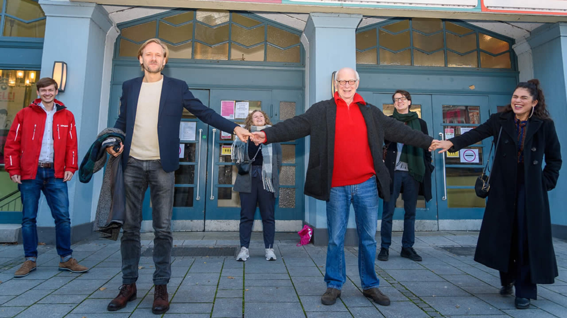 Das Team von ENDJÄHRIG bei den 54. Internationalen Hofer Filmtagen