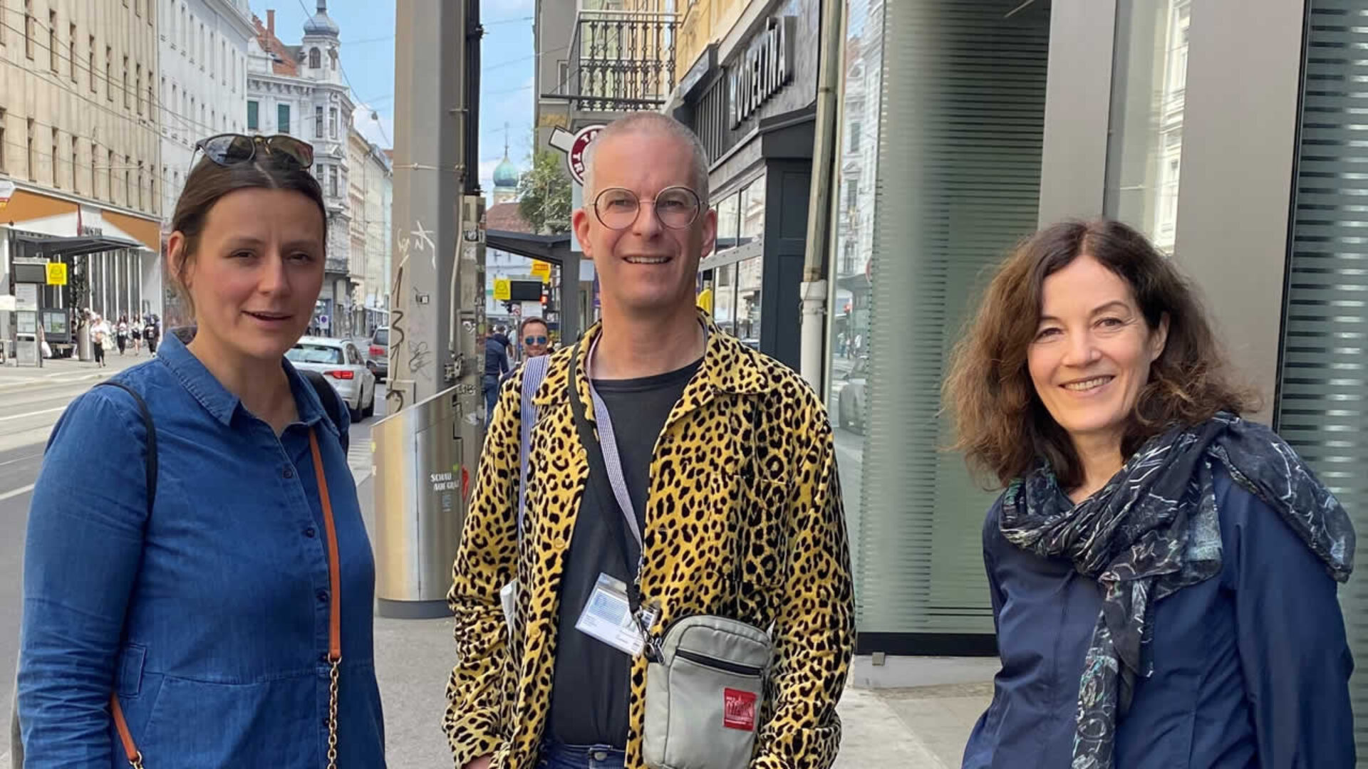 The Feature Film Jury: Sandra Wollner (left), Alexandra Seibel, Thorsten Schaumann