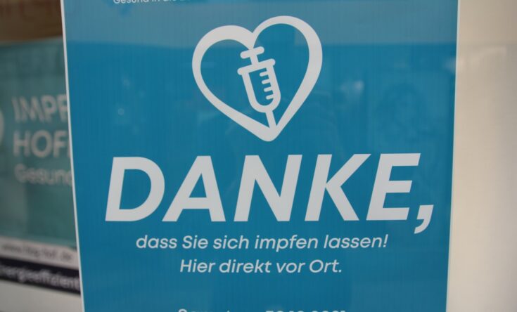 Impfaktion in der Altstadtpassage