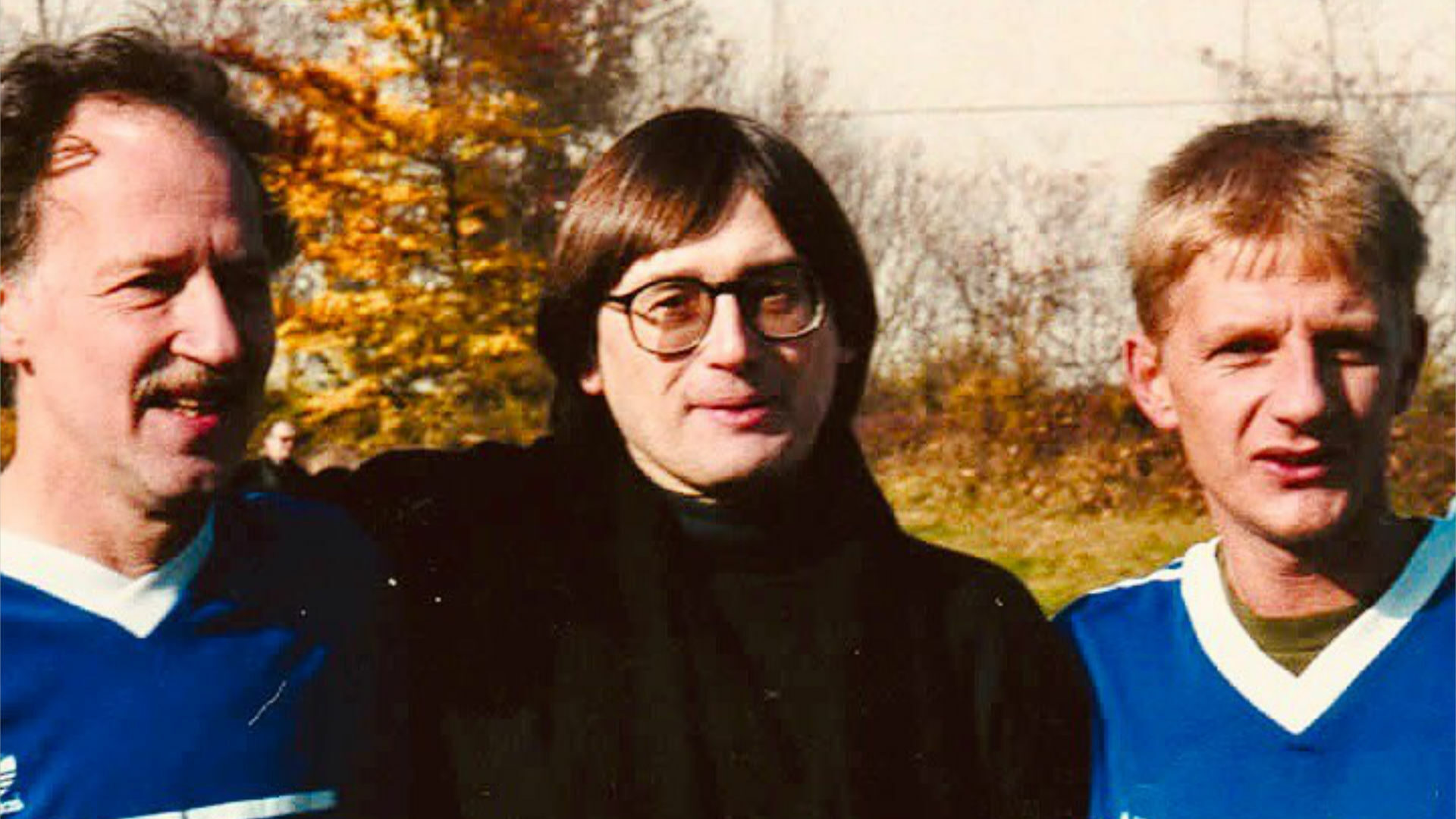 Soenke Wortmann mit Heinz Badewitz