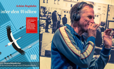 First book " UNTER DEN WOLKEN ": Achim Bogdahn at the Galeriehaus and at the LateNightTalk GASTHoF