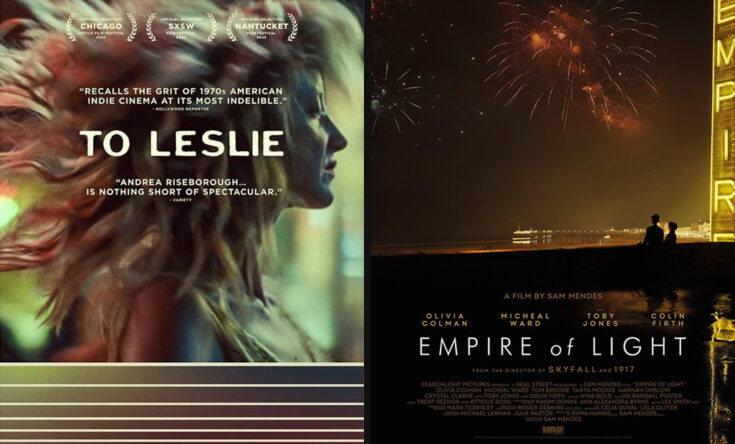 Oscar nominations for TO LESLIE and EMPIRE OF LIGHT