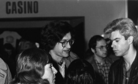 HoF 1982: Jim Jarmusch und Wim Wenders im Central Kino Hof